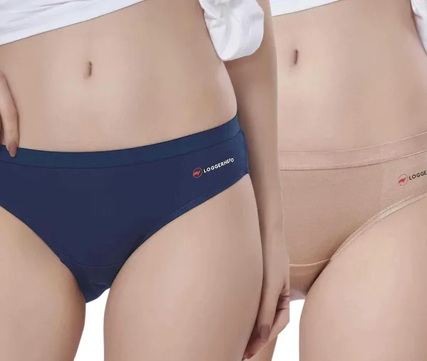 Combo_of_2_Women_Bikini_Dark_Blue,_Beige_Panty